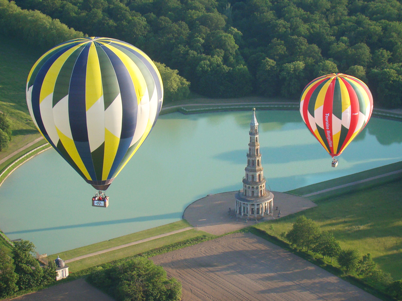 Vol en montgolfiere